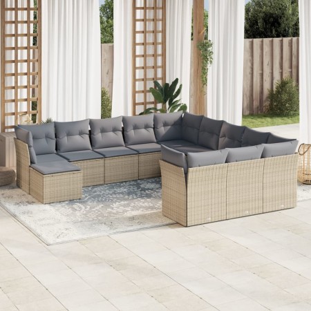 Set mit 12 Gartensofas und Kissen Kunstrattanbraun von , Gartensets - Ref: Foro24-3218629, Preis: 779,49 €, Rabatt: %