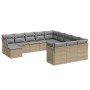 Set mit 12 Gartensofas und Kissen Kunstrattanbraun von , Gartensets - Ref: Foro24-3218629, Preis: 779,49 €, Rabatt: %