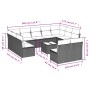 Set mit 12 Gartensofas und Kissen Kunstrattanbraun von , Gartensets - Ref: Foro24-3218359, Preis: 720,99 €, Rabatt: %