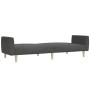 Dark gray 2-seater sofa bed by , Sofas - Ref: Foro24-375785, Price: 249,13 €, Discount: %