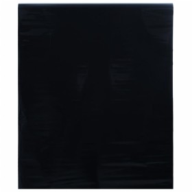 Lámina de ventana esmerilada estática PVC negro 45x2000 cm de , Láminas para ventana - Ref: Foro24-155831, Precio: 18,99 €, D...