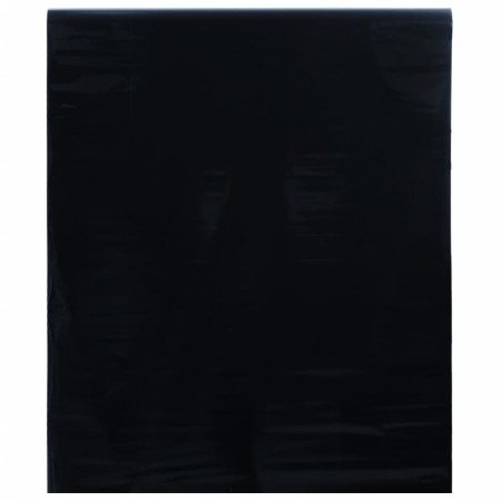 Lámina de ventana esmerilada estática PVC negro 45x2000 cm de , Láminas para ventana - Ref: Foro24-155831, Precio: 18,60 €, D...