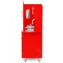 Toy kitchen made of red MDF 80x31x89 cm by vidaXL, kitchen and food toys - Ref: Foro24-80253, Price: 119,55 €, Discount: %