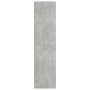 Armario de madera contrachapada gris hormigón 100x50x200 cm de , Armarios roperos - Ref: Foro24-800229, Precio: 140,99 €, Des...