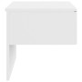 Wall bedside tables 2 units white by vidaXL, Nightstands - Ref: Foro24-810936, Price: 68,55 €, Discount: %