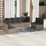 8-teiliges Gartensofa-Set und graue synthetische Rattankissen von , Gartensets - Ref: Foro24-3217450, Preis: 478,99 €, Rabatt: %