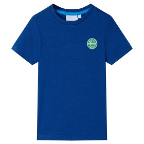 Camiseta infantil azul oscuro 104 de , Camisetas para niños - Ref: Foro24-12335, Precio: 8,99 €, Descuento: %