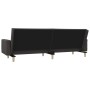 Sofá cama de 2 plazas con dos almohadas tela gris oscuro de , Sofás - Ref: Foro24-375742, Precio: 249,54 €, Descuento: %