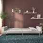 2-seater sofa bed with two pillows in light gray fabric by , Sofas - Ref: Foro24-375899, Price: 251,34 €, Discount: %