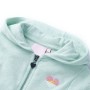 Kinder-Sweatshirt mit Reißverschlusskapuze hellmintgrün mix 104 von , Kinder-T-Shirts - Ref: Foro24-10990, Preis: 14,50 €, Ra...