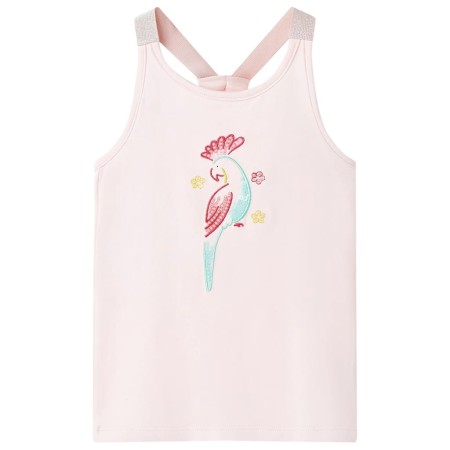 Soft pink children's tank top 116 by , Kids T-shirts - Ref: Foro24-11196, Price: 9,99 €, Discount: %