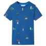 Camiseta infantil azul oscuro mélange 104 de , Camisetas para niños - Ref: Foro24-12230, Precio: 10,20 €, Descuento: %