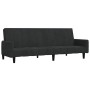 2-Sitzer-Schlafsofa aus schwarzem Samt von , Sofas - Ref: Foro24-375780, Preis: 248,12 €, Rabatt: %