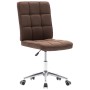 Dining chairs 2 units brown fabric by vidaXL, dining chairs - Ref: Foro24-283582, Price: 90,35 €, Discount: %