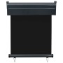 Black balcony side awning 65x250 cm by , Umbrellas - Ref: Foro24-48400, Price: 57,72 €, Discount: %