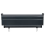 Black balcony side awning 65x250 cm by , Umbrellas - Ref: Foro24-48400, Price: 57,72 €, Discount: %