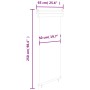 Toldo lateral de balcón negro 65x250 cm de , Sombrillas - Ref: Foro24-48400, Precio: 51,95 €, Descuento: %