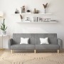 2 seater sofa bed light gray fabric by , Sofas - Ref: Foro24-375784, Price: 250,14 €, Discount: %