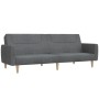 2 seater sofa bed light gray fabric by , Sofas - Ref: Foro24-375784, Price: 250,14 €, Discount: %