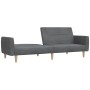 2 seater sofa bed light gray fabric by , Sofas - Ref: Foro24-375784, Price: 250,14 €, Discount: %