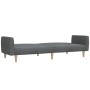 2 seater sofa bed light gray fabric by , Sofas - Ref: Foro24-375784, Price: 250,14 €, Discount: %