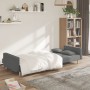 2-seater sofa bed with two pillows in light gray fabric by , Sofas - Ref: Foro24-375799, Price: 265,07 €, Discount: %