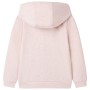 Children's sweatshirt with hood and zipper light pink mix 104 by , Kids T-shirts - Ref: Foro24-10980, Price: 14,99 €, Discoun...