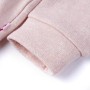 Sudadera infantil con capucha y cremallera rosa claro mezcla 128 de , Camisetas para niños - Ref: Foro24-10982, Precio: 17,99...