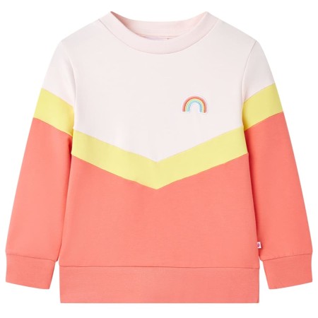 Soft pink children's sweatshirt 116 by , Kids T-shirts - Ref: Foro24-11081, Price: 9,99 €, Discount: %