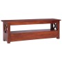 Solid mahogany wood TV stand in brown, 120x30x40 cm by vidaXL, TV Furniture - Ref: Foro24-283839, Price: 196,87 €, Discount: %