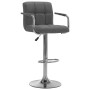 Kitchen bar stools 2 units light gray fabric by vidaXL, Kitchen stools - Ref: Foro24-283419, Price: 134,06 €, Discount: %