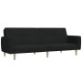 2 seater black fabric sofa bed by , Sofas - Ref: Foro24-375786, Price: 247,98 €, Discount: %