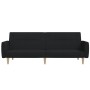 2 seater black fabric sofa bed by , Sofas - Ref: Foro24-375786, Price: 247,98 €, Discount: %