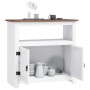 Mueble de TV Corona Range de pino mexicano blanco 80x43x78 cm de vidaXL, Muebles TV - Ref: Foro24-282642, Precio: 149,99 €, D...