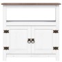 Mueble de TV Corona Range de pino mexicano blanco 80x43x78 cm de vidaXL, Muebles TV - Ref: Foro24-282642, Precio: 149,99 €, D...