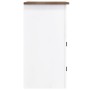 Mueble de TV Corona Range de pino mexicano blanco 80x43x78 cm de vidaXL, Muebles TV - Ref: Foro24-282642, Precio: 149,99 €, D...