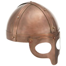 Antique Viking helmet replica LARP steel copper by , Collectible weapons - Ref: Foro24-286235, Price: 50,36 €, Discount: %