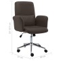 Silla de oficina de tela marrón de vidaXL, Sillas de oficina - Ref: Foro24-283546, Precio: 95,00 €, Descuento: %