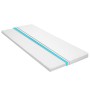 Mattress topper 100x200 cm with 6 cm of cold gel foam and egg crate profile. by vidaXL, Mattress covers - Ref: Foro24-282770,...