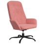 Entspannungssessel mit Fußstütze aus rosa Samt von , Sessel - Ref: Foro24-3097645, Preis: 97,80 €, Rabatt: %