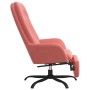 Entspannungssessel mit Fußstütze aus rosa Samt von , Sessel - Ref: Foro24-3097645, Preis: 97,80 €, Rabatt: %