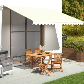 Spare fabric for anthracite gray awning 4.5x3.5 m by , Awnings - Ref: Foro24-311930, Price: 73,11 €, Discount: %