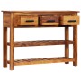 Sideboard with 3 drawers solid Sheesham wood 110x30x80 cm by , Sideboards - Ref: Foro24-246158, Price: 238,15 €, Discount: %