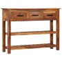 Sideboard with 3 drawers solid Sheesham wood 110x30x80 cm by , Sideboards - Ref: Foro24-246158, Price: 238,15 €, Discount: %