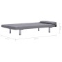 Sofá cama con dos almohadas de poliéster gris claro de vidaXL, Sofás - Ref: Foro24-282183, Precio: 189,57 €, Descuento: %