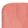 Relaxation armchair with pink velvet stool by , Armchairs - Ref: Foro24-3097634, Price: 118,19 €, Discount: %