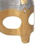 Réplica de casco vikingo antiguo LARP acero plateado de , Armas coleccionables - Ref: Foro24-286236, Precio: 50,36 €, Descuen...