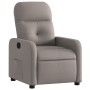 Taupe Gray Fabric Recliner by , Armchairs - Ref: Foro24-374204, Price: 205,99 €, Discount: %