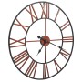 Red metal wall clock 58 cm by vidaXL, Wall clocks - Ref: Foro24-283864, Price: 49,16 €, Discount: %