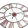 Red metal wall clock 58 cm by vidaXL, Wall clocks - Ref: Foro24-283864, Price: 49,16 €, Discount: %